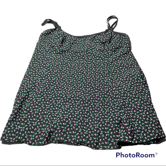 main stream Other - Mainstream floral ribbed bathing suit size 16